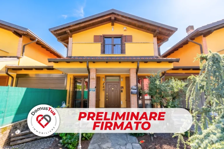Villa a schiera evoluta con domotica e fotovoltaico