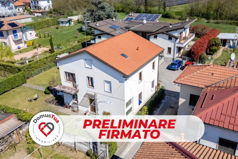 Bifamiliare con giardino di 410 mq alle Ceppine
