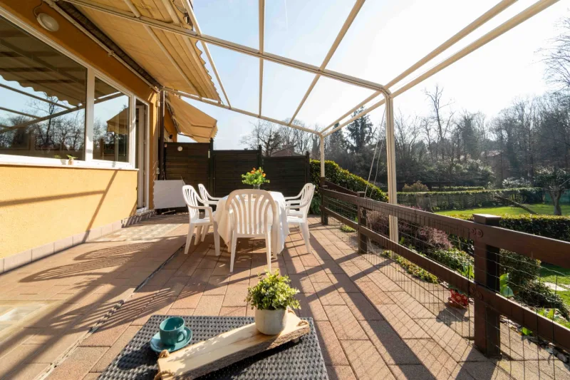 Villetta a schiera con 500 mq di giardino — foto 12